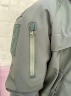 Військова куртка тактична утеплена Софт Шелл Хакі (Єврозима) 52-54(XL-XXL) - изображение 7