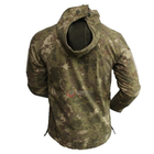 Куртка тактическая военная Combat Софтшел Soft-Shell ВСУ Турция М Мультикам - изображение 3