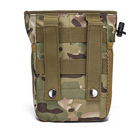 Сумка тактична на пояс AOKALI Outdoor B22 (Camouflage CP) невелика камуфляжна на затяжках taktical - зображення 3