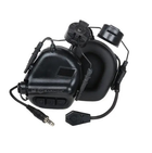 Тактичні навушники активні EARMOR M32H COY Чорний - зображення 5