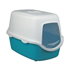 Туалет для кошек Trixie Vico закрытый 40х40х56 см Бирюзовый/Белый (4011905402758)
