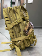 Військовий рюкзак 50 л WOLFTRAP, Койот, тактичний рюкзак для військових, армійський рюкзак для солдатів - зображення 3
