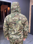 Куртка тактическая, Yakeda, Мультикам, размер XXL, подкладка - флис, демисезонная куртка для военных - изображение 4