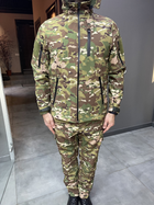 Куртка тактична Special, Softshell, Мультикам, розмір M, демісезонна флісова куртка для військових софтшел - зображення 5