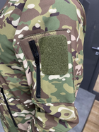 Куртка тактическая Special, Softshell, Мультикам, размер M, демисезонная флисовая куртка для военных софтшел - изображение 7