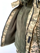 Куртка-бушлат военная Grin Пиксель ВСУ плащевка 50 размер - изображение 7