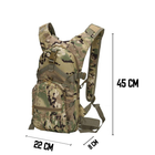 Рюкзак тактический AOKALI Outdoor B10 9L Camouflage - изображение 15