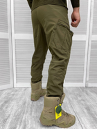 Тактичні штани Soft Shell Elite Olive XL - зображення 5