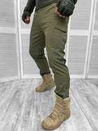 Тактические брюки Soft Shell Olive Elite S - изображение 1