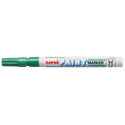 Маркер для всех типов поверхности Uni Paint 0.8-1.2 мм Зеленый (PX-21.Green)