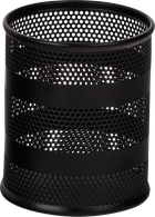 Подставка для ручек Buromax металлическая круглая черная (BM.6203-01)