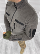 Кофта тактическая флисовая Grey XL - изображение 2