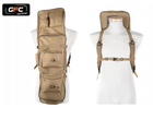 Чехол-рюкзак для хранения оружия GFC Tactical 96 см Coyot - изображение 4