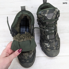 Ботинки берцы мужские зимние Dago Style хаки камуфляж Украина 43 р (28 см) 3470 - изображение 8