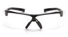Тактические стрелковые очки с подвешенными линзами защитные открытые Pyramex Onix (clear) прозрачные - изображение 2
