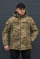 Куртка тактична зимова на блискавці з капюшоном XXL polk pixel - зображення 3