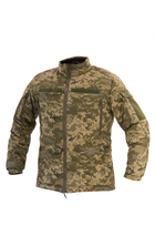 Куртка тактична зимова на блискавці з капюшоном XL polk pixel - зображення 6