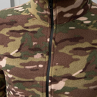 Флисовая армейская кофта мультикам р-р XL - изображение 5