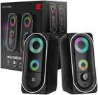 Акустична система 2E PCS234 RGB, 2.0, USB Black (2E-PCS234BK)
