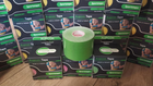 Кінезіо Тейп Kinesiology Tape 5см х 5м зеленый індивідуальна упаковка - зображення 1