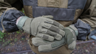Тактичні перчатки на липучках HellStorm - зображення 1