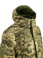 Куртка-бушлат військова чоловіча тактична ЗСУ Піксель 20222060-46 8844 46 розмір TR_3343 - зображення 4