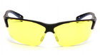 Спортивные очки с баллистическим стандартом защиты Pyramex Venture-3 (amber), желтые - изображение 2