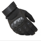 Военные перчатки с защитой костяшек ReFire Gear для сенсорных экранов XL черный - изображение 3