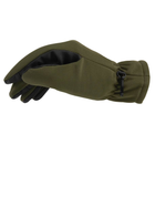 Зимові чоловічі теплі рукавиці Mil-tec softshell з ізоляційним шаром Thinsulate утеплені на флісі перчатки з гачком для кріплення XL повнопалі - зображення 3
