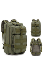 Військово-рюкзак сумка на плечі ранець 28 л Оливковий - изображение 1
