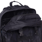 Рюкзак тактический с подсумками RECORD TY-7100 50л 53х32х16см черный - изображение 8