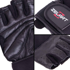 Перчатки многоцелевые тактичиские кожаные Zelart SB-161064 размер L черный - изображение 6