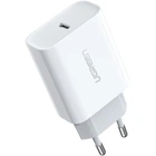 Зарядний пристрій UGREEN CD137 Fast Charging Power Adapter 20W 1xUSB-C, PD3.0 QC4.0 Charger White (60450)