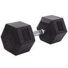 Гантель цельная шестигранная SP-Planeta SC-80075-30 (1шт, 30кг)