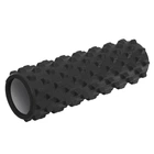 Ролер масажний циліндр (ролик мфр) 45см Grid Bubble Roller EVA SP-Sport FI-6672 (d-14см, чорний)