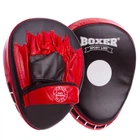 Лапа Изогнутая для бокса и единоборств BOXER 2010-01 Цвет: Черный-красный Размер: 19 x 23 x 4см Комплектация: 2 шт.