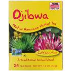 Чай оджибве NOW Foods, Real Tea "Ojibwa" травяная смесь без кофеина, 24 пакетика (42 г) - изображение 1