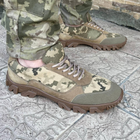 Кросівки чоловічі тактичні ЗСУ Піксель Kros Pixel 6657 42 р 27,5 см хакі (OPT-2530) - зображення 3