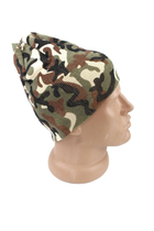 Шапка тактическая Beanie Woodland Mil-Tec Германия ВСУ (ЗСУ) 12138020 8231 (OPT-435) - изображение 3