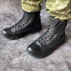 Ботинки мужские зимние тактические ВСУ (ЗСУ) 8609 45 р 29,5 см черные (OPT-2290) - изображение 5