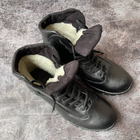 Ботинки мужские зимние тактические ВСУ (ЗСУ) 8609 45 р 29,5 см черные (OPT-2290) - изображение 10