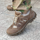 Кроссовки мужские тактические ВСУ (ЗСУ) 7516 43 р 28 см коричневые (OPT-2190) - изображение 8