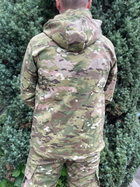 Чоловічий армійський костюм тактична форма на флісі Мультикам Туреччина ЗСУ XXXL 8659 хакі (OPT-5680) - зображення 5
