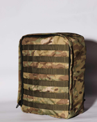 Військовий штурмовий оперативний рюкзак модульного типу 7л мультикам - зображення 1