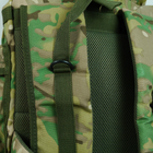 Тактичний Рюкзак Мультикам Molle з бічними підсумками 80 л Рюкзак військовий тактичний армійський камуфляжний 80л - зображення 10
