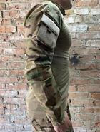 Мужской армейский костюм мультикам для ВСУ (ЗСУ) Tactical тактическая форма убакс и брюки Турция M 7282 (OPT-3300) - изображение 6