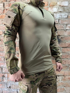 Мужской армейский костюм мультикам для ВСУ (ЗСУ) Tactical тактическая форма убакс и брюки Турция M 7282 (OPT-3300) - изображение 7