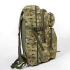 Рюкзак тактический военный штурмовой мультикам объём 45л - изображение 6