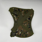 Тактическая сумка на ногу военная пиксель зеленая - изображение 4