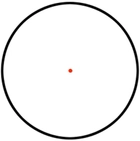 Коліматорний приціл Discovery Optics 1х25 DS Red Dot - зображення 8